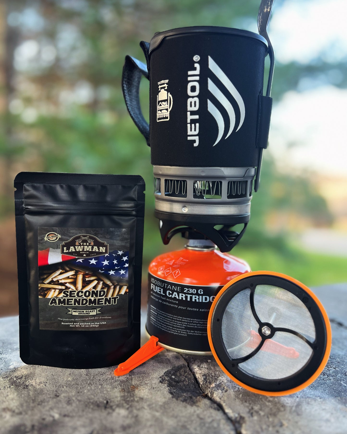 The Lawman "Swing Shift" 12 cup sample packet.