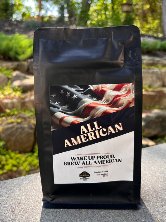 All American Coffee – Patriotic Dark Roast, Roasted in the USA