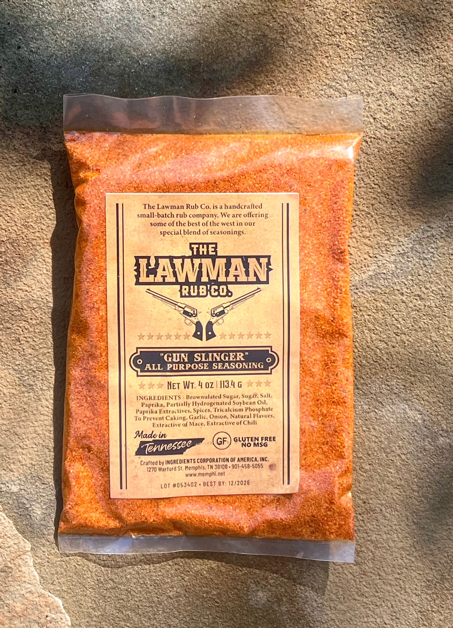 The Gun Slinger — Award-Winning All-Purpose BBQ Seasoning