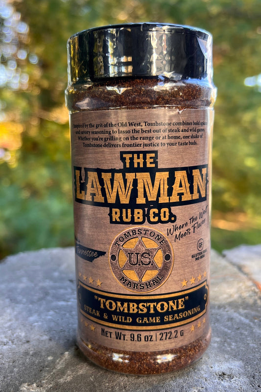 The Lawman Rub Co Tombstone Steak and Wild Game seasoning