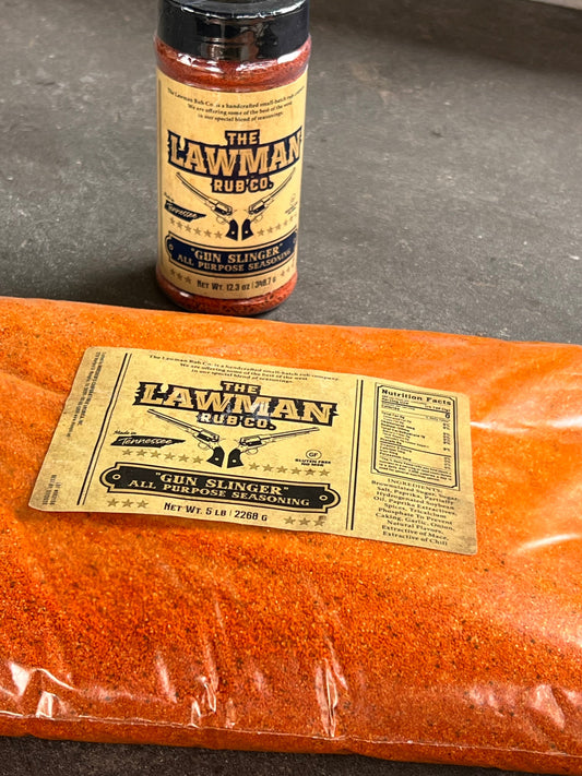 The Gun Slinger — Award-Winning All-Purpose BBQ Seasoning