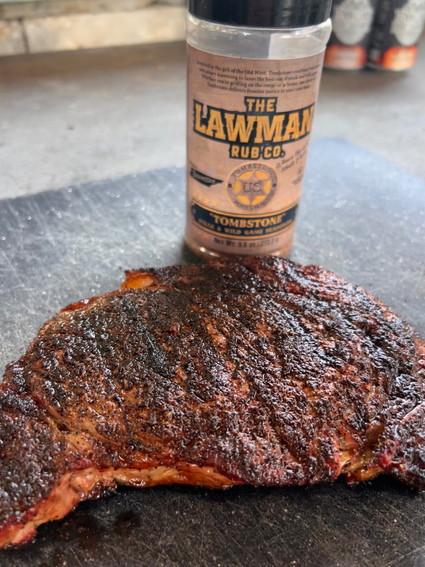 The Lawman Rub Co Tombstone Steak and Wild Game seasoning