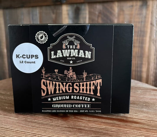 The Lawman Coffee K-cup 12 Ct Box