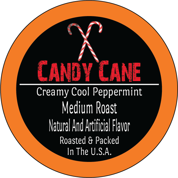 Candy Cane Coffee – Medium Roast K-Cup