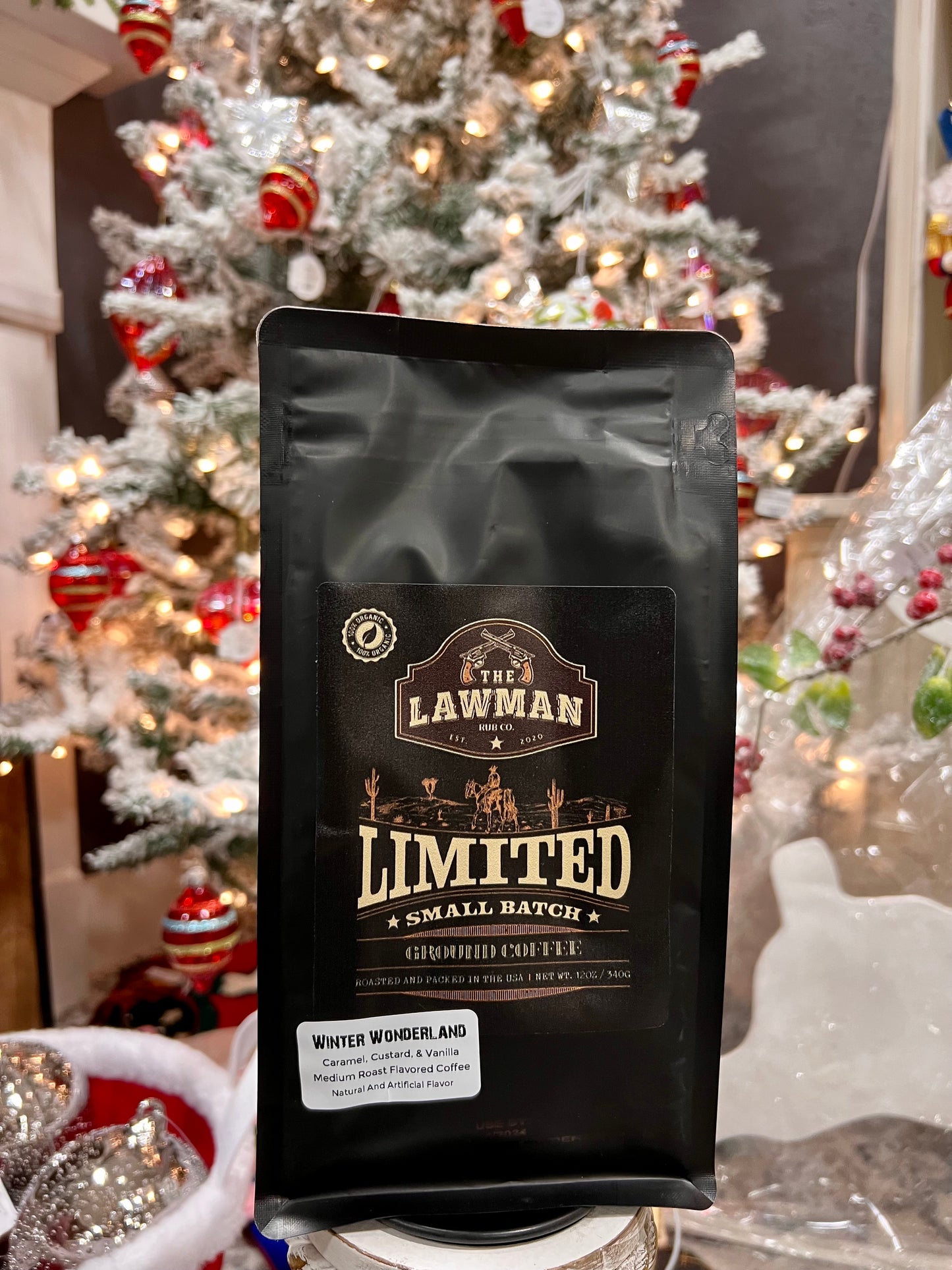 Winter Wonderland Coffee – Medium Roast 12 oz Bag Ground