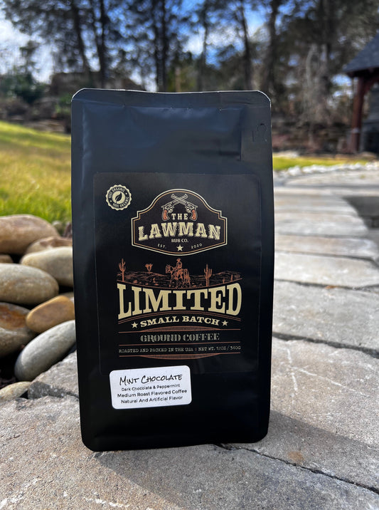 The Lawman Limited Edition Mint Chocolate 12 oz ground