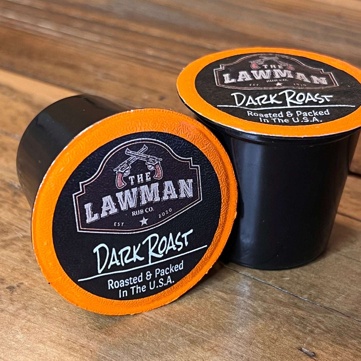The Lawman Rub Co Coffee K-Cup pods BULK