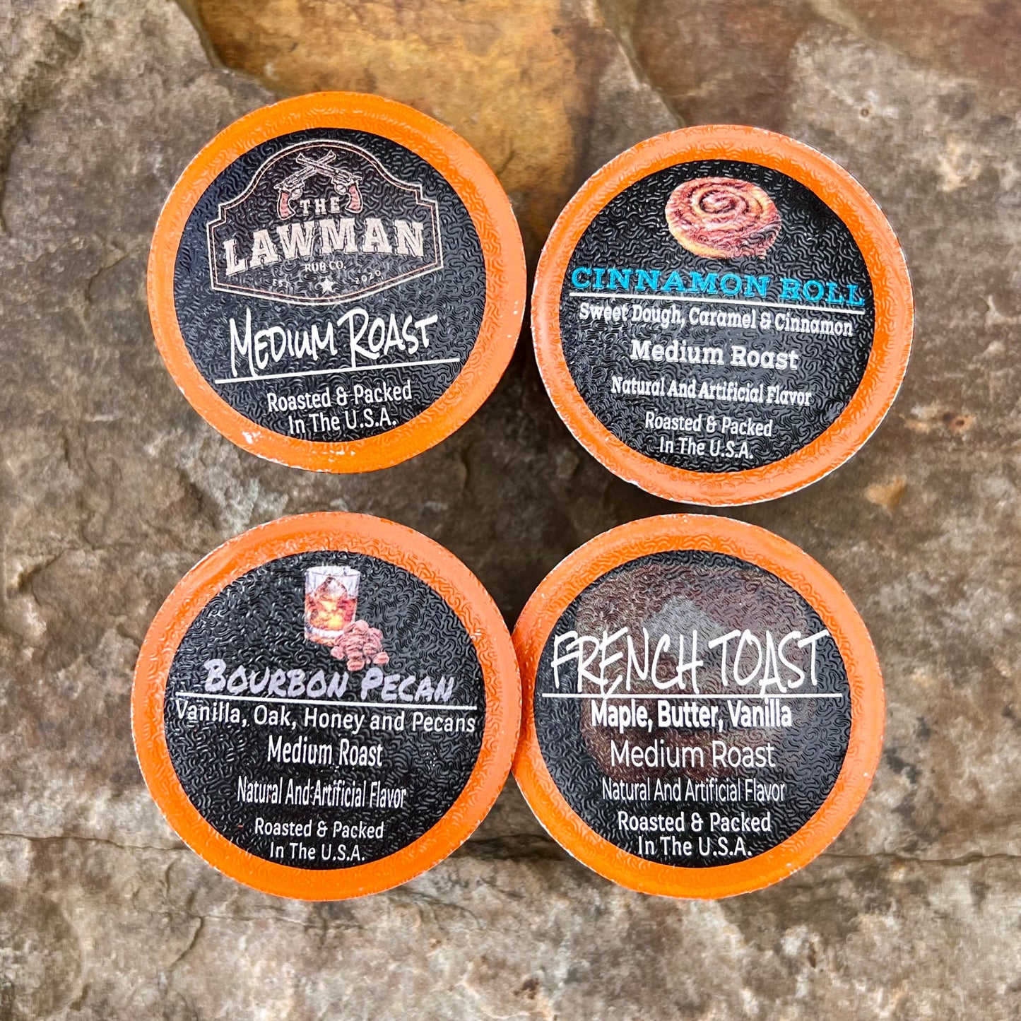 The Lawman Rub Co Variety K-Cup package