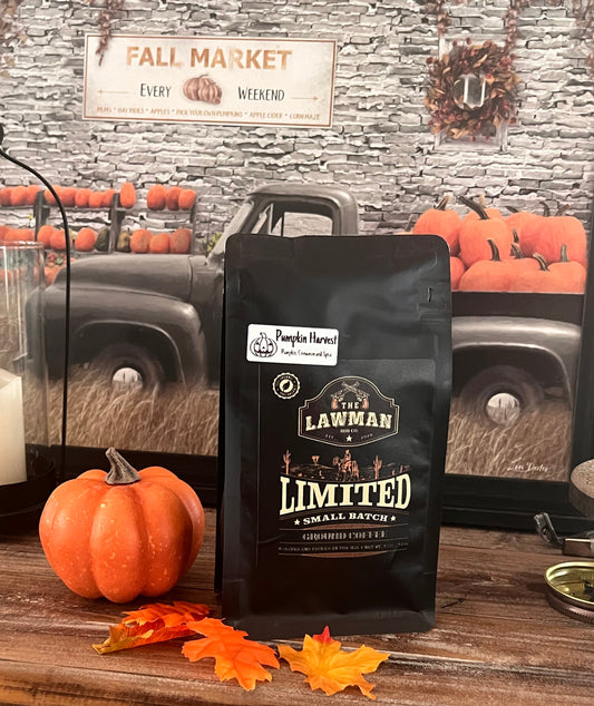 Pumpkin Harvest Coffee – Medium Roast 12 oz Bag ground