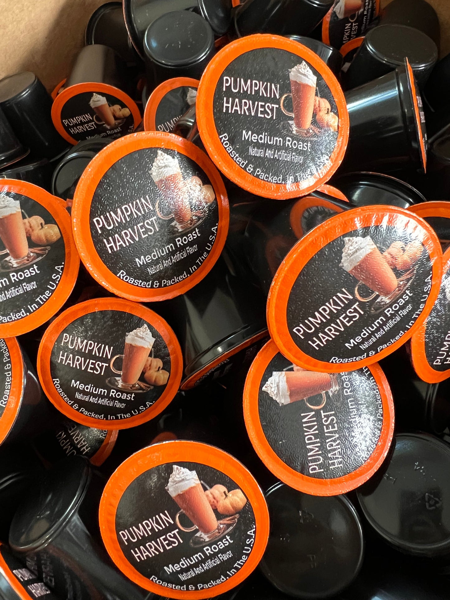 Pumpkin Harvest Coffee – Medium Roast K-cups