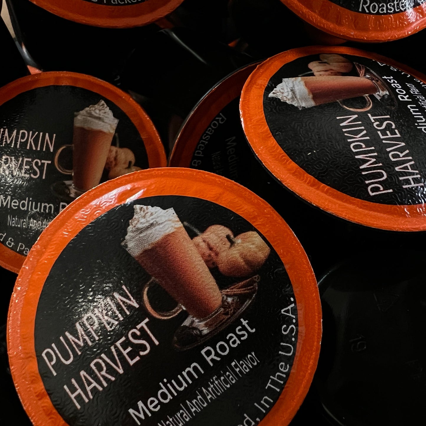 Pumpkin Harvest Coffee – Medium Roast K-cups