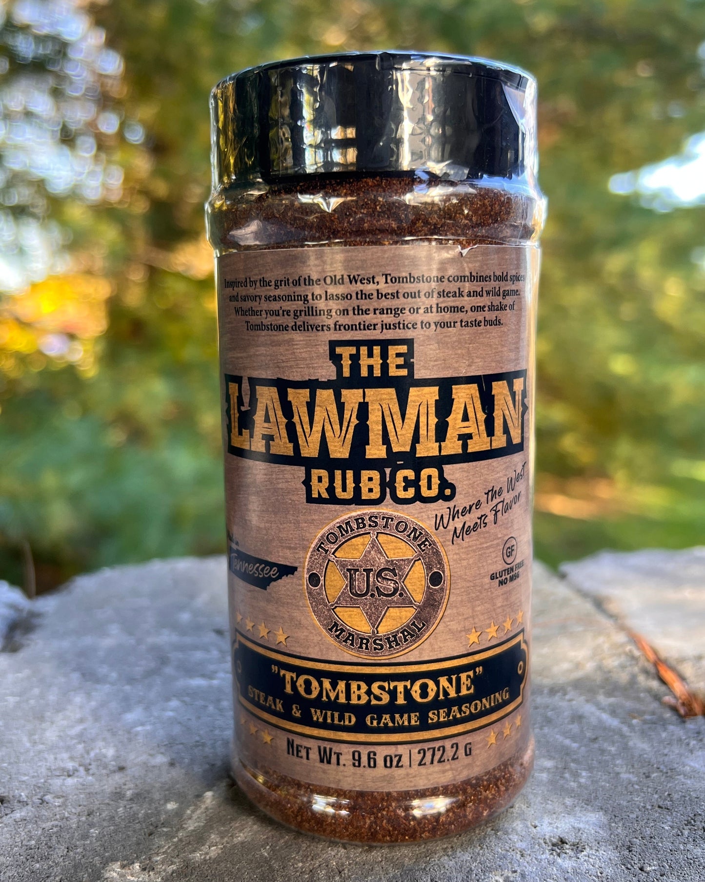 The Lawman Rub Co Tombstone Steak and Wild Game seasoning