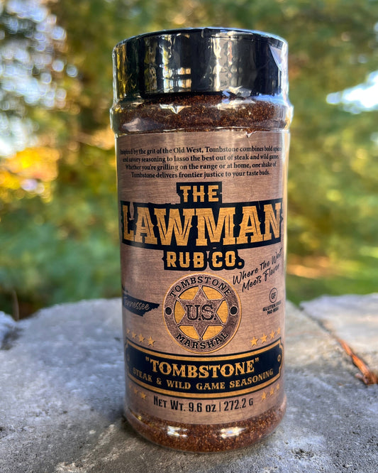 The Lawman Rub Co Tombstone Steak and Wild Game seasoning