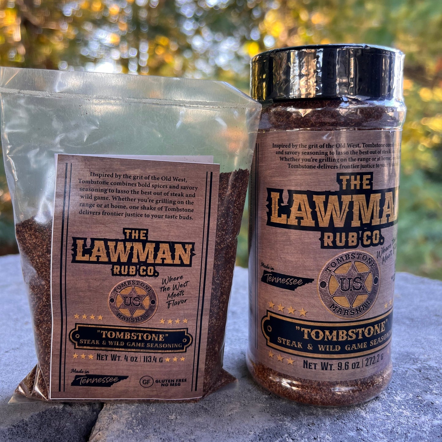 The Lawman Rub Co Tombstone Steak and Wild Game seasoning