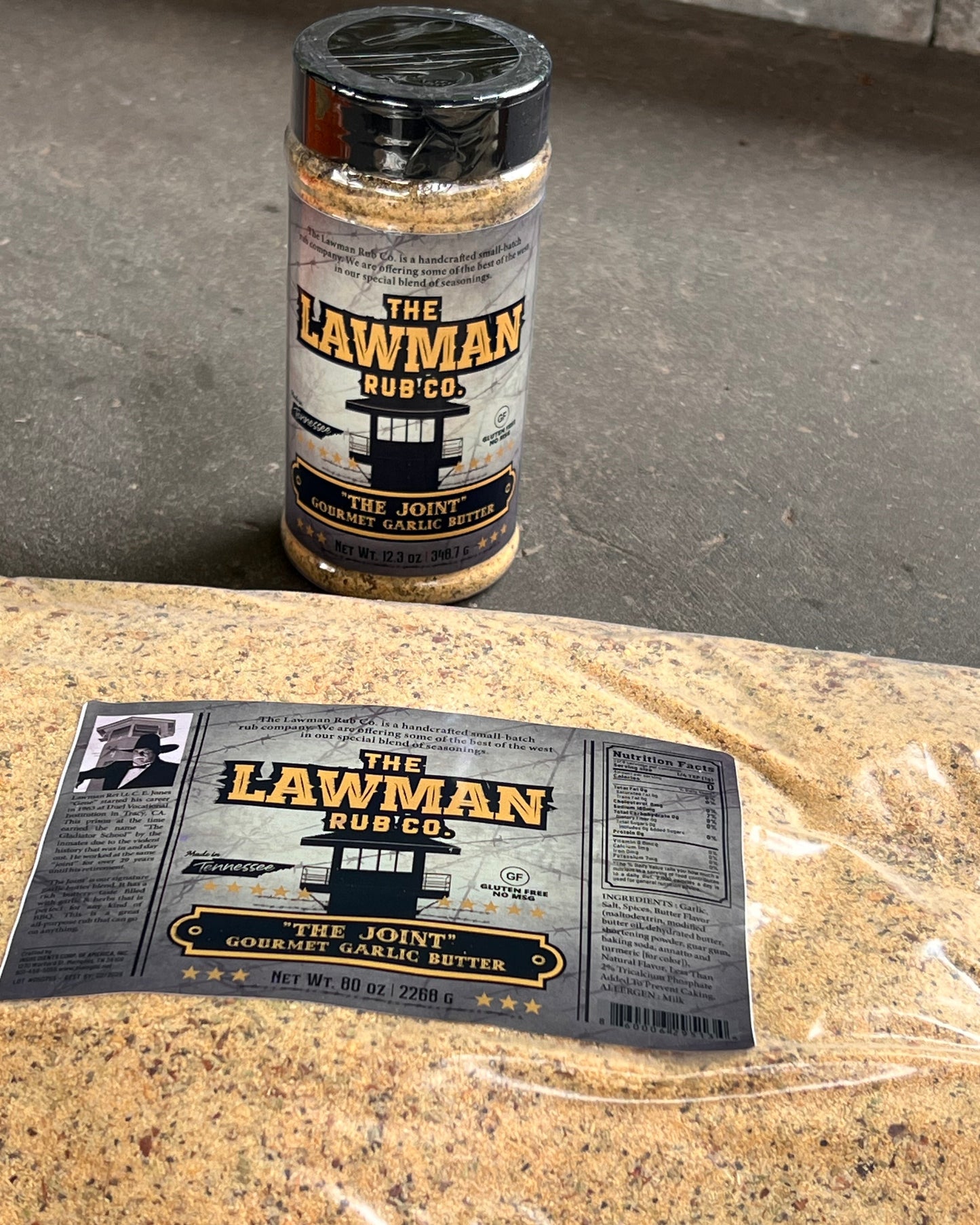 The Lawman Rub Co "The Joint" Butter Garlic