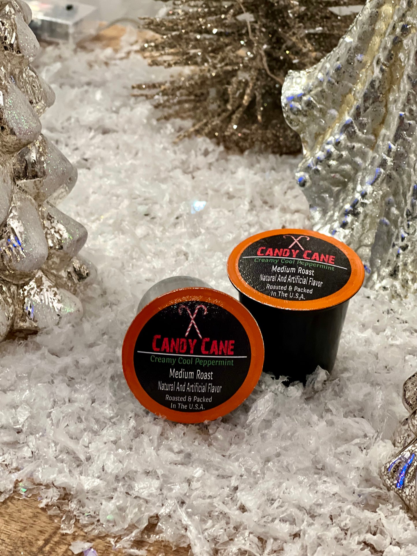 Candy Cane Coffee – Medium Roast K-Cup