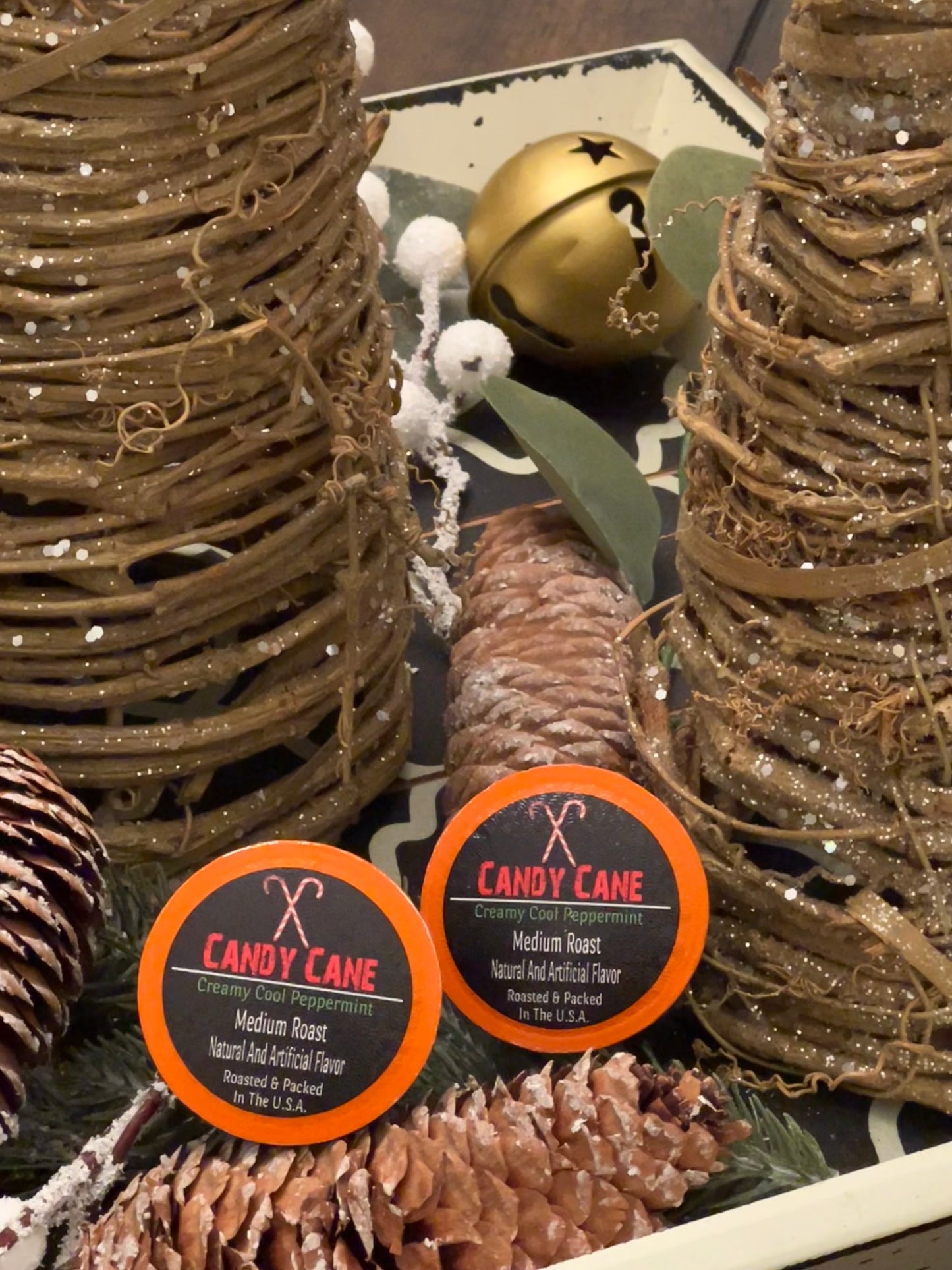 Candy Cane Coffee – Medium Roast K-Cup