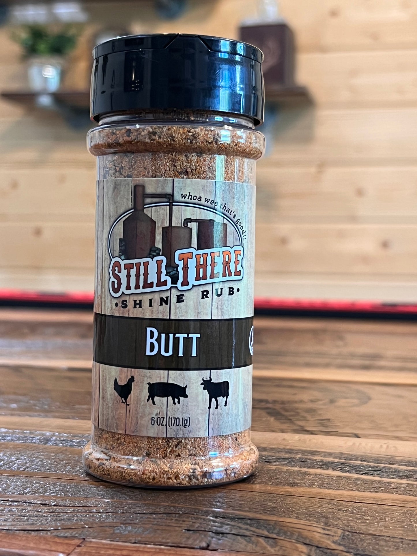 Butt Rub - Still There Shine Sauce 6 oz jar