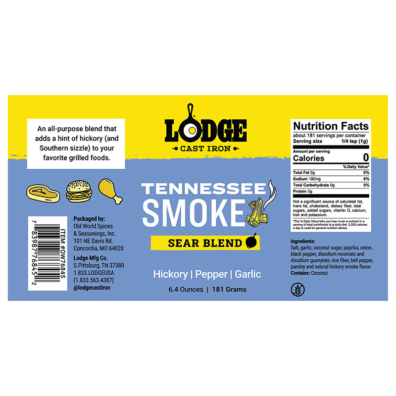 Lodge-Tennessee Smoke Sear Blend