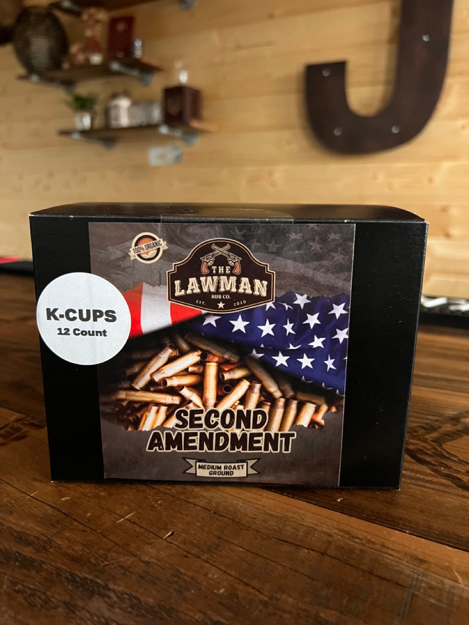Second Amendment medium roast K-cup 12 count box