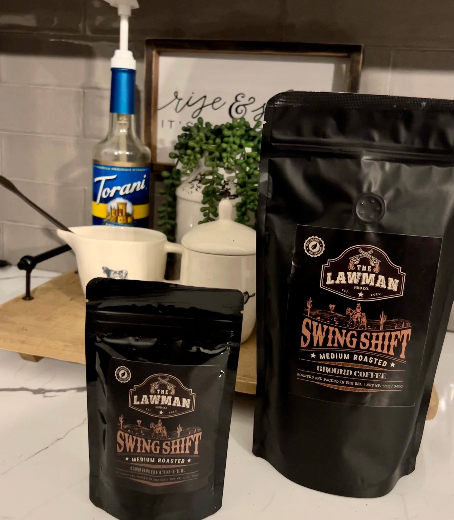 The Lawman "Swing Shift"  12 cup sample packet.