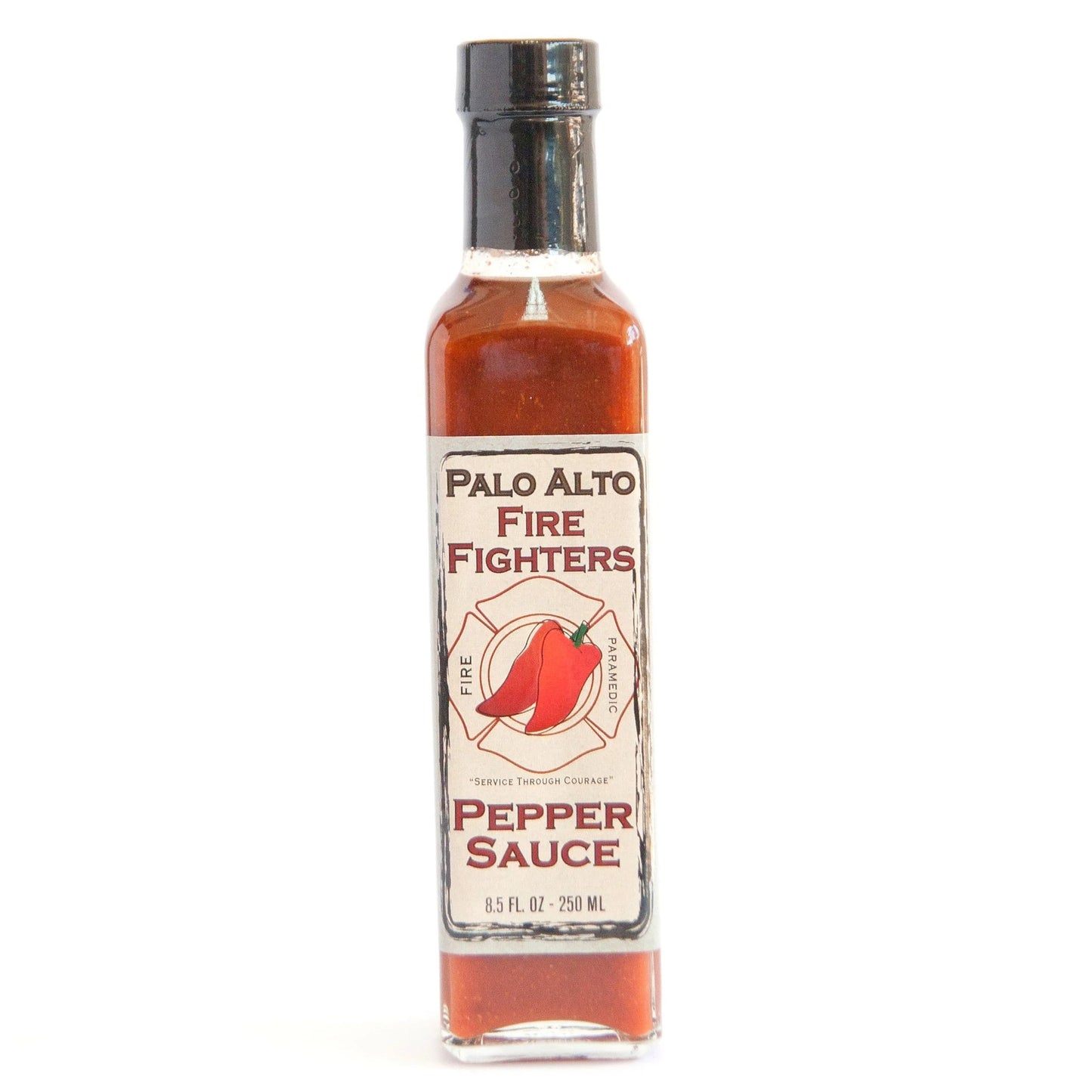 Palo Alto Fire Fighters Pepper Sauce Original